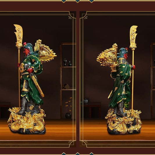 Guan Gong Statue: Legendary Guardian of Prosperity & Honor