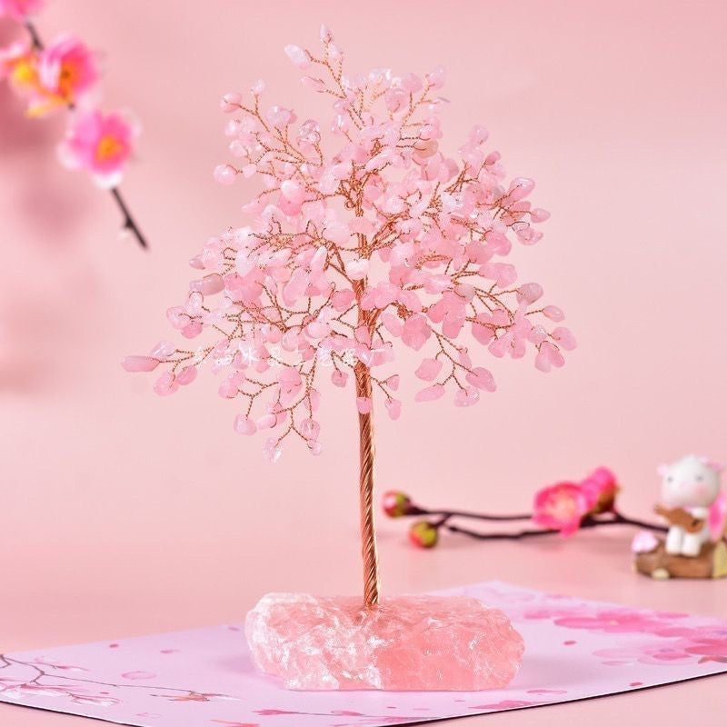 Pink Crystal Blossom Tree