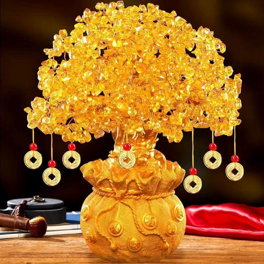 Citrine Abundance Tree