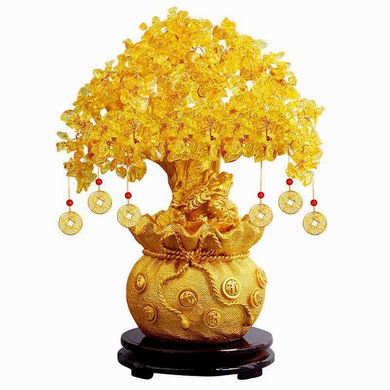 Citrine Abundance Tree