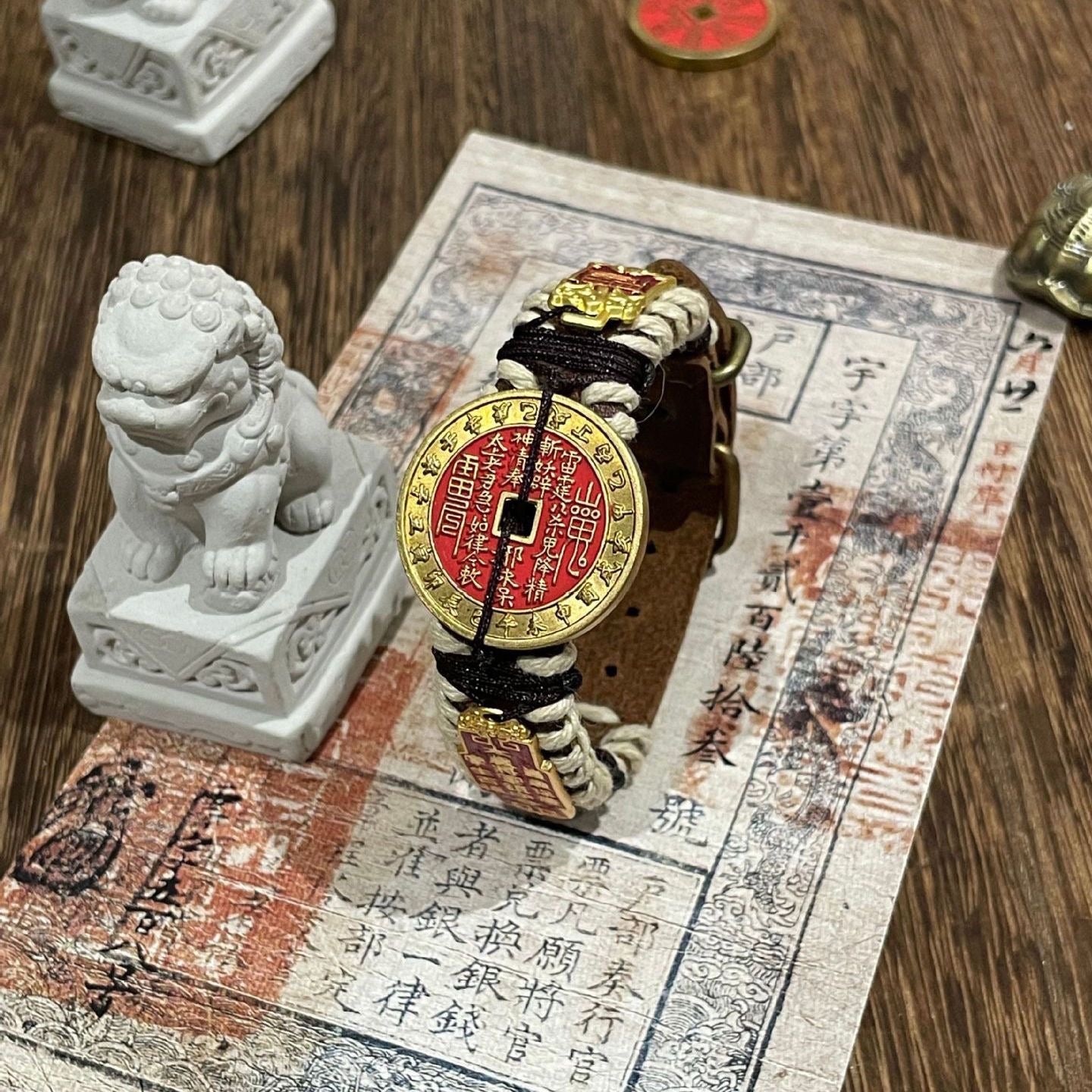 Guardian Coin Bracelet: