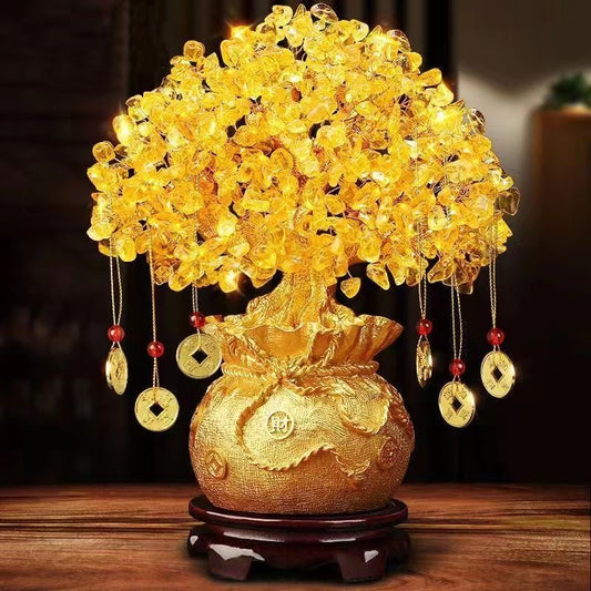 Citrine Abundance Tree