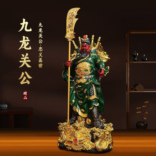 Guan Gong Statue: Legendary Guardian of Prosperity & Honor