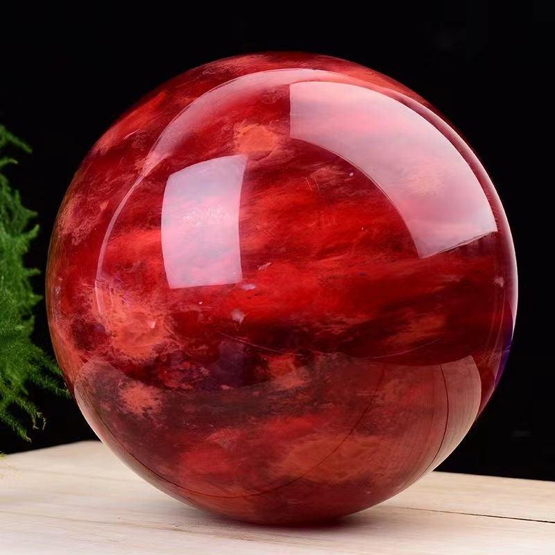 Empowerment Red Crystal Sphere
