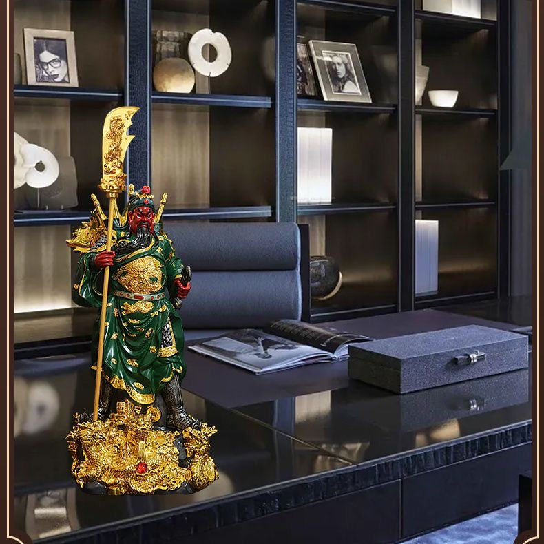 Guan Gong Statue: Legendary Guardian of Prosperity & Honor
