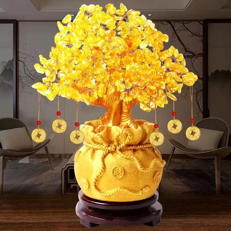 Citrine Abundance Tree